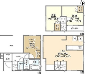 Ｋｏｌｅｔ芝久保町＃０９の物件間取画像